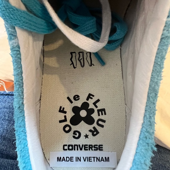 CONVERSE X GOLF LE FLEUR ONE STAR ONE STAR X GOLF LE FLEUR - BLUE - Picture 9 of 10